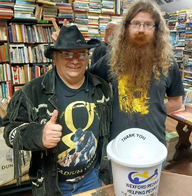Collecting for Wexford People Helping People