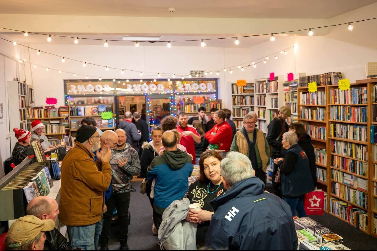 The shop at Christmas